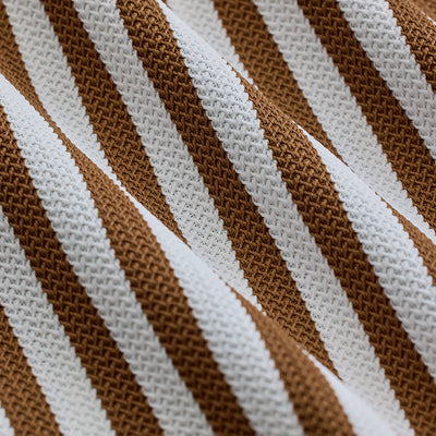 Brown Stripes Slim Fit Shirt