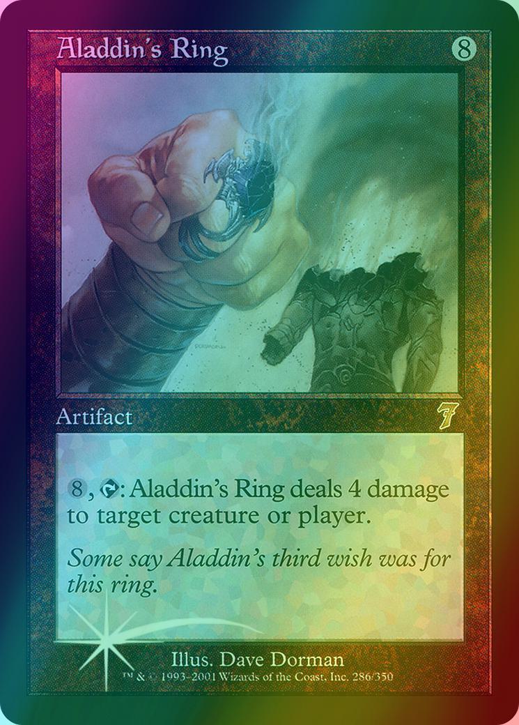 Aladdin's Ring [286x] [Seventh Edition] [Foil]