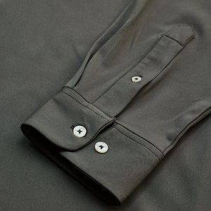 Olive Regular Fit Stretch Shirt