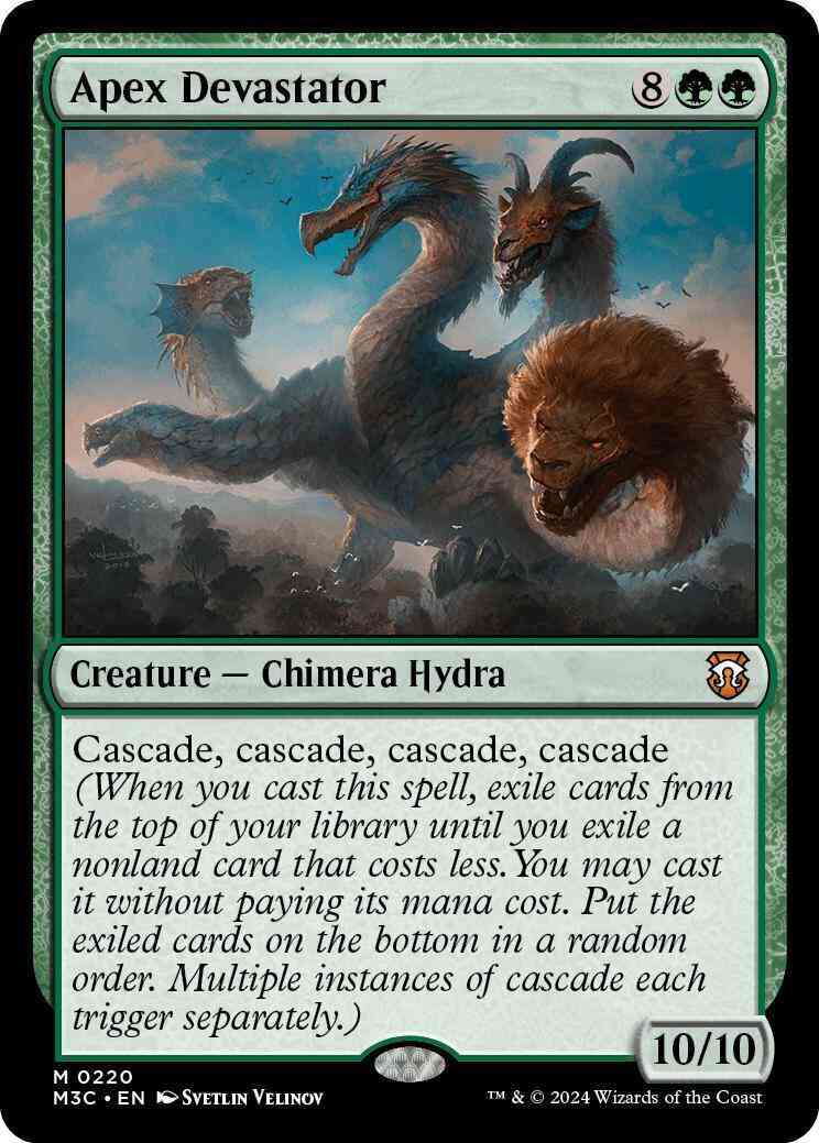 Apex Devastator [220] [Modern Horizons 3: Commander] [Non-Foil]