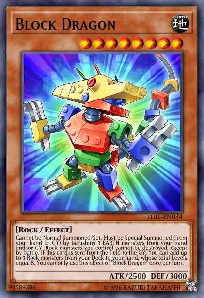Block Dragon - TDIL-EN034 - Ultra Rare - Unlimited