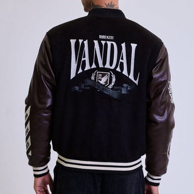 Legends Vandal Black Varsity Jacket
