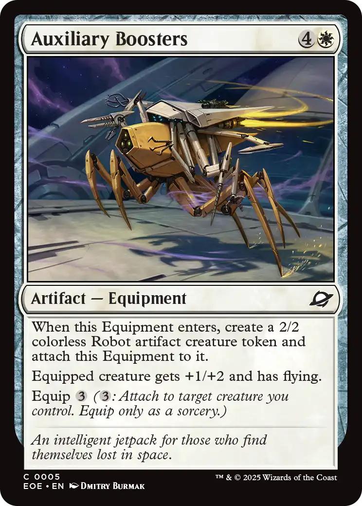 Auxiliary Boosters [5] [Edge of Eternities] [Non-Foil]