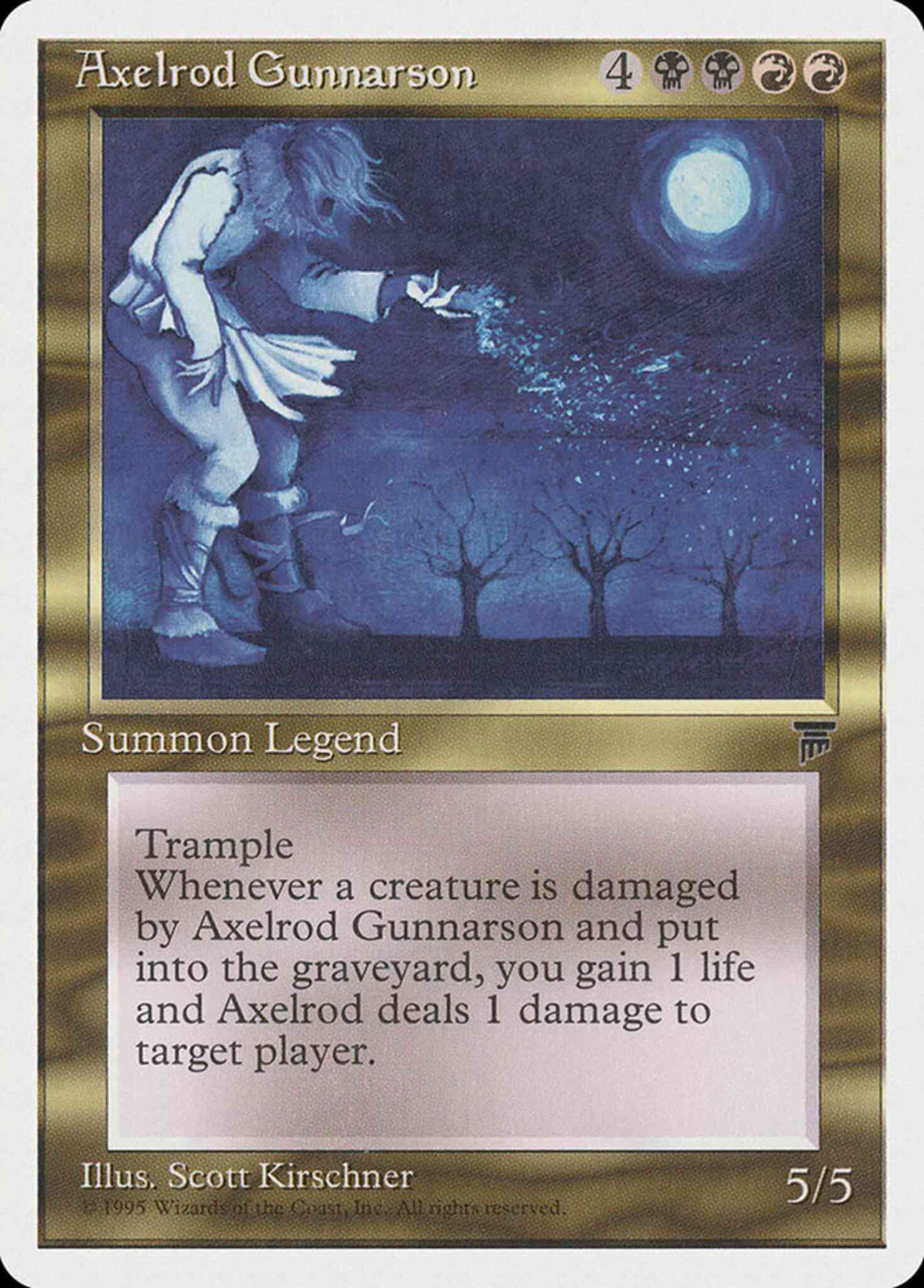 Axelrod Gunnarson [72] [Chronicles] [Non-Foil]