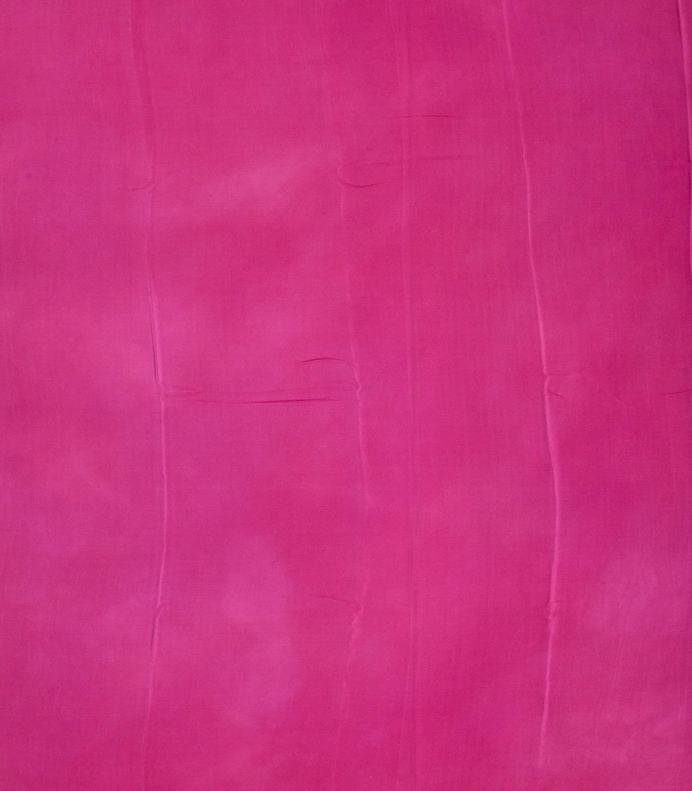 Bubble-gum Pink Woven Digital Printed Chiffon Silk Saree With Floral Motifs