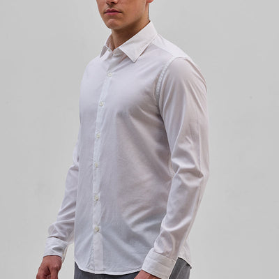 White Slim Fit Shirt