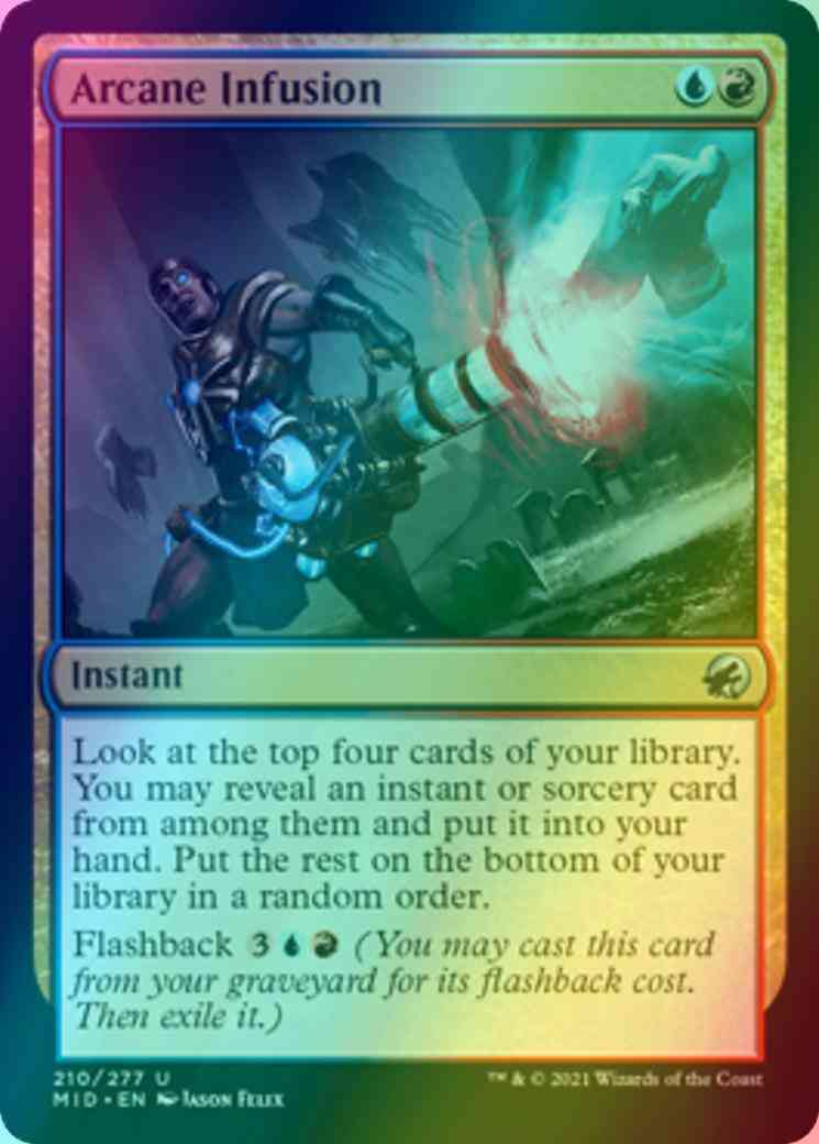 Arcane Infusion [210] [Innistrad: Midnight Hunt] [Foil]