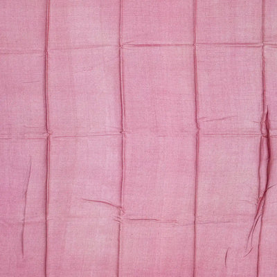 Yellow Woven Digital Printed Tussar Silk Saree With Floral Motifs