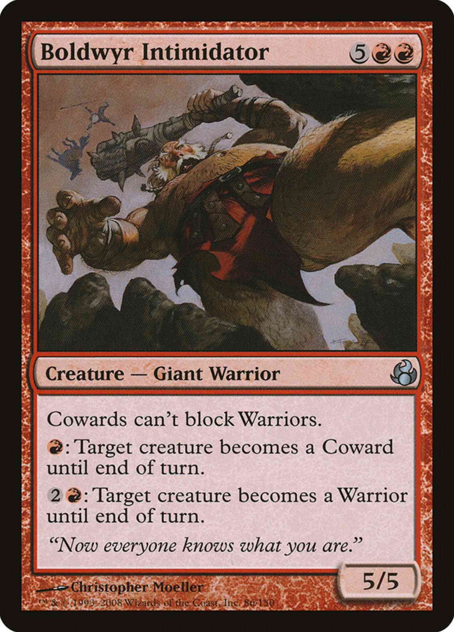 Boldwyr Intimidator [86] [Morningtide] [Non-Foil]