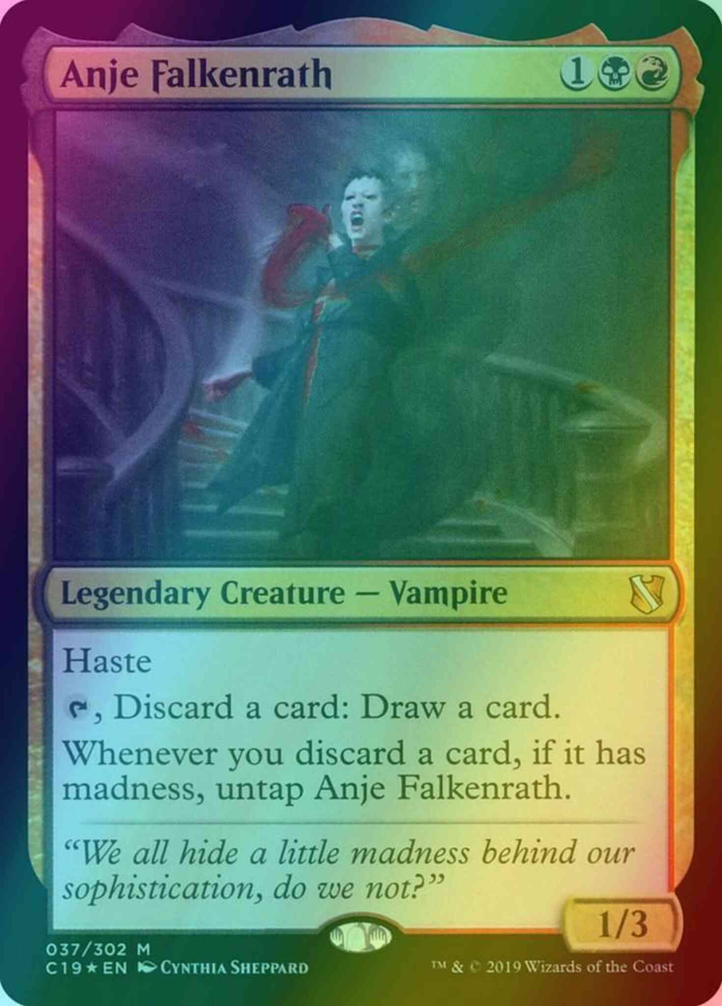 Anje Falkenrath [37] [Commander 2019] [Foil]