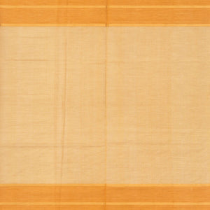 Sandal Handloom Silk Cotton Saree With Checks & Contrast Border