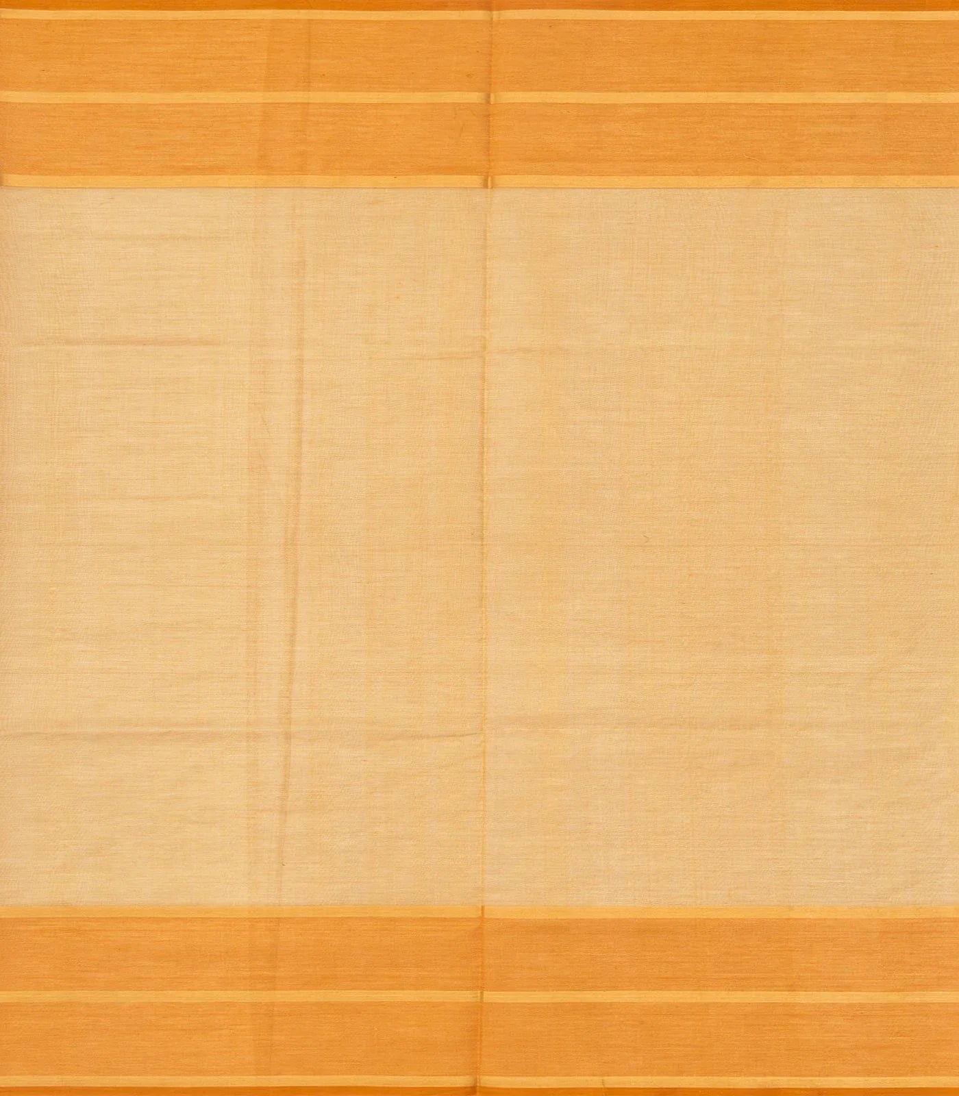 Sandal Handloom Silk Cotton Saree With Checks & Contrast Border