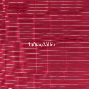Maroon Marriage Theme Odisha Ikat Contemporary Silk Saree