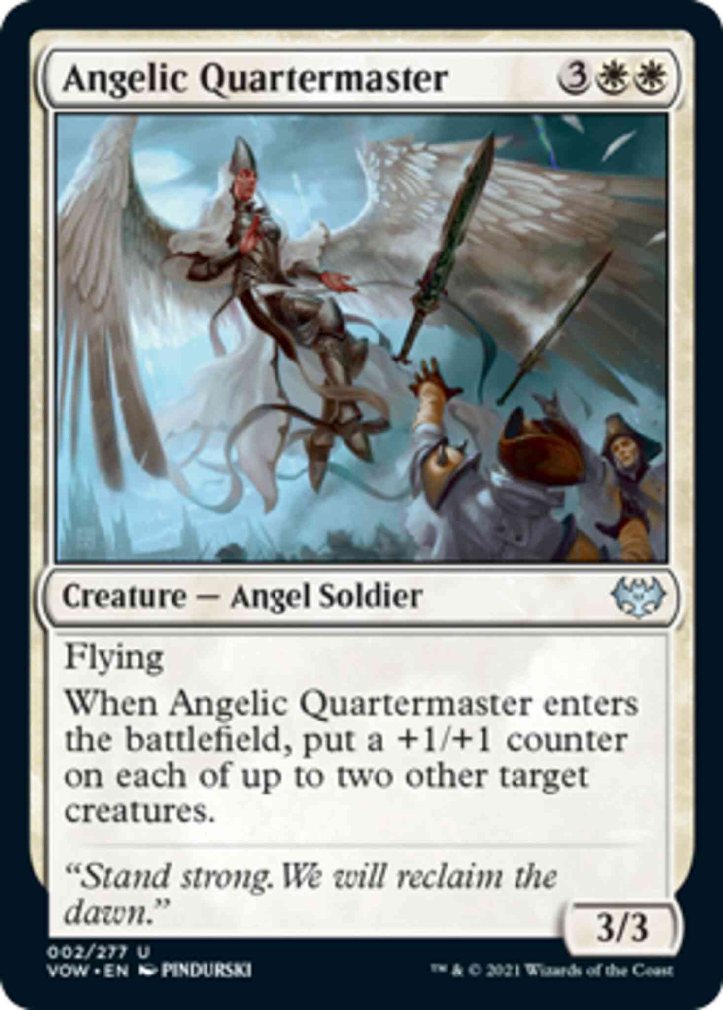 Angelic Quartermaster [2] [Innistrad: Crimson Vow] [Non-Foil]
