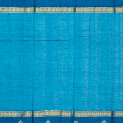 Sandal Handloom Chirala Silk Cotton Saree With Checks