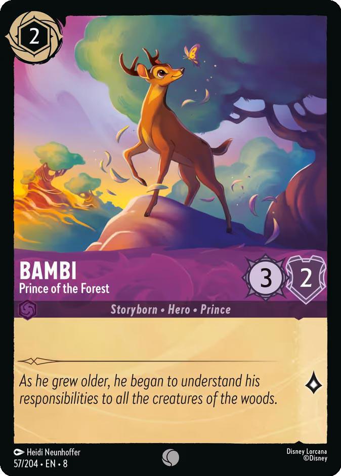 Bambi - Prince of the Forest - 57/204 [Reign of Jafar] [Non-Foil]