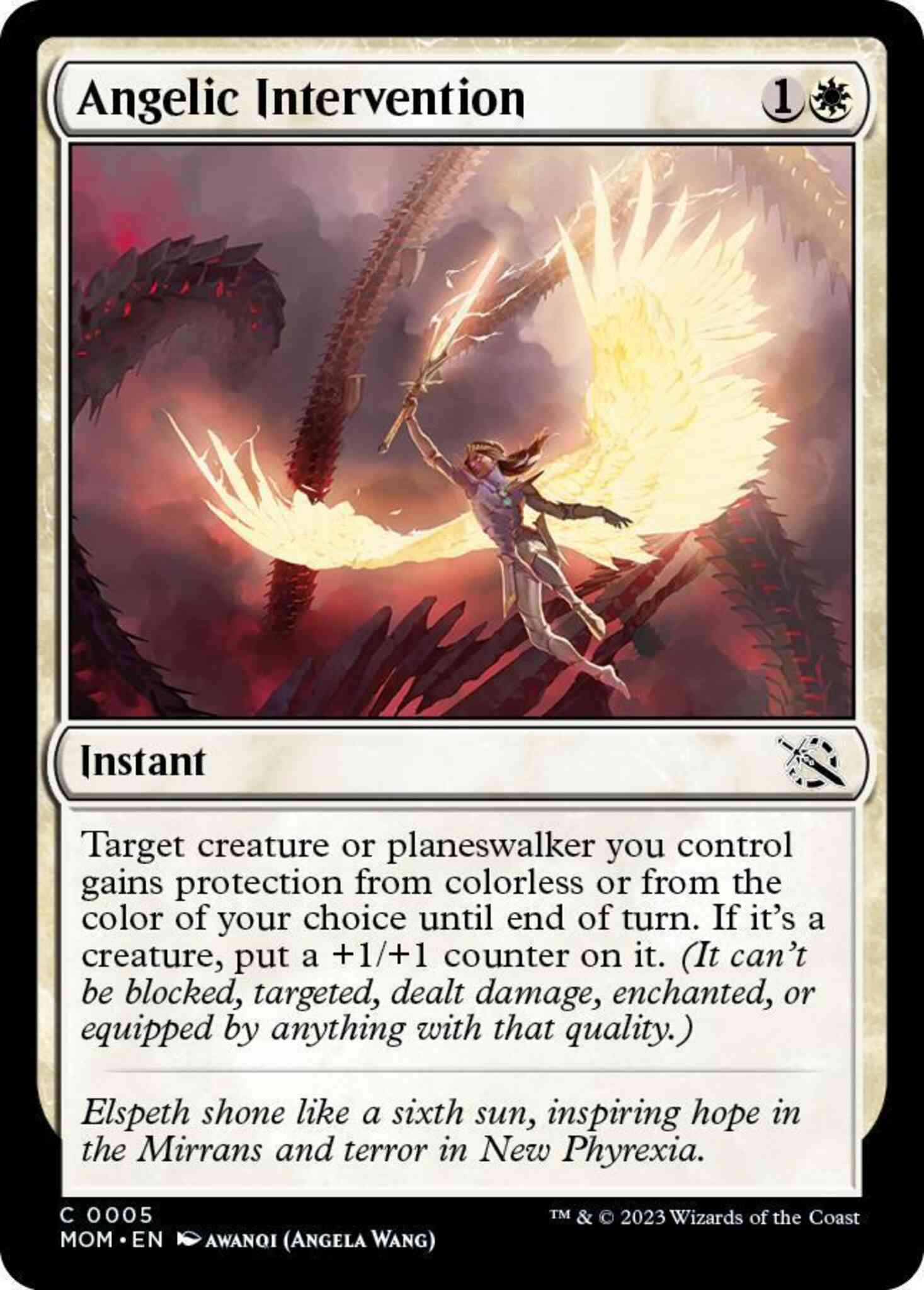 Angelic Intervention [5] [March of the Machine] [Non-Foil]
