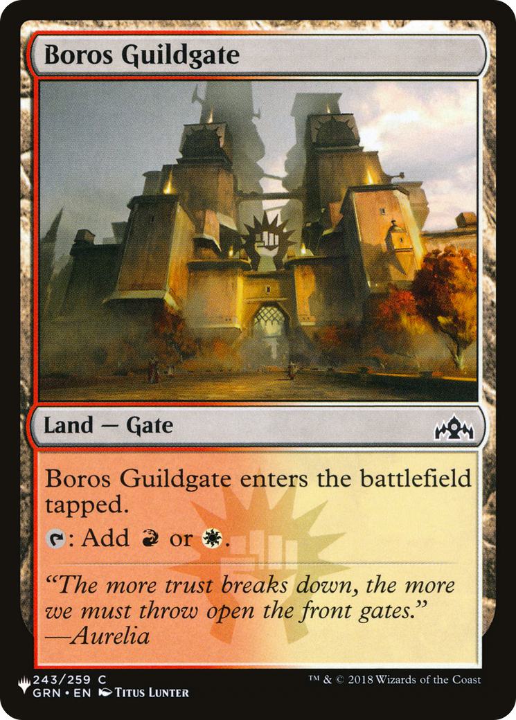 Boros Guildgate [GRN-243] [The List] [Non-Foil]