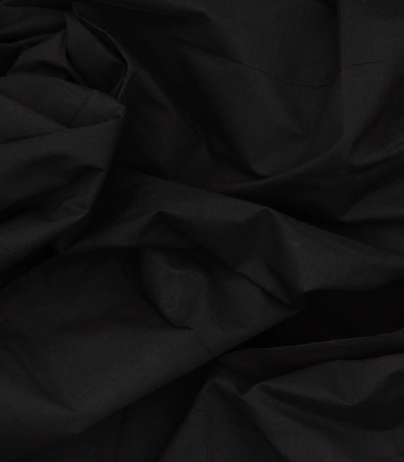 Black Mangalagiri Cotton Saree With Contrast Border