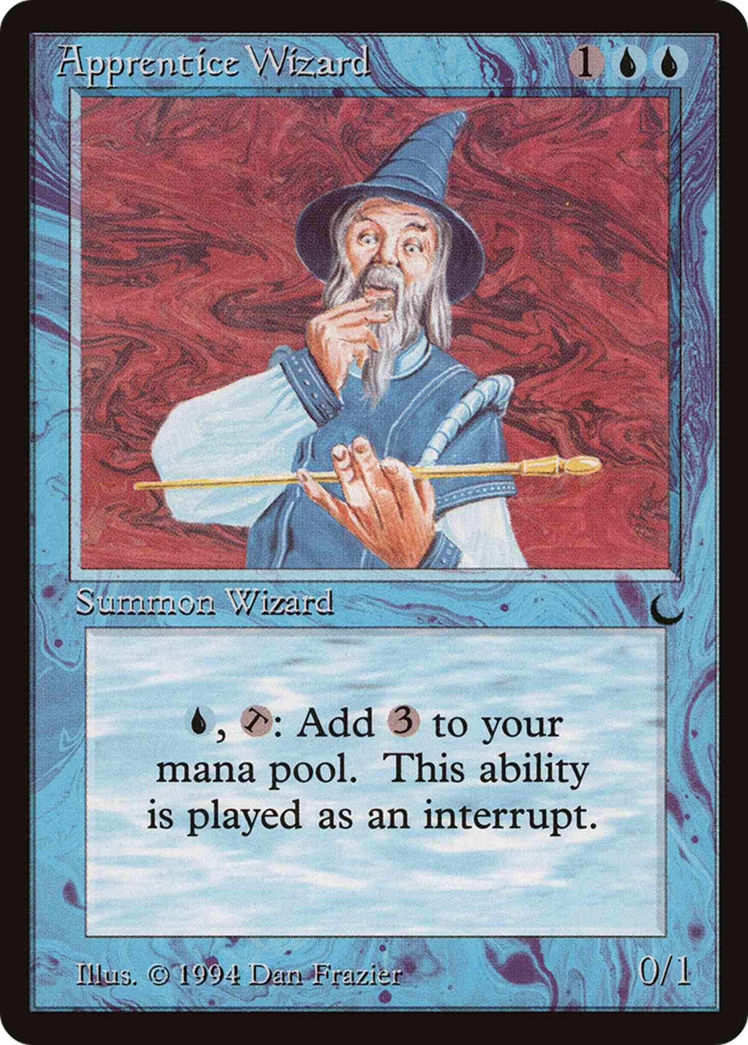 Apprentice Wizard [21] [The Dark] [Non-Foil]