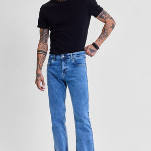 Blue  Bootcut Jeans