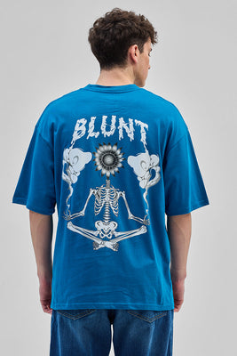 Blunt Blue Oversized T-Shirt