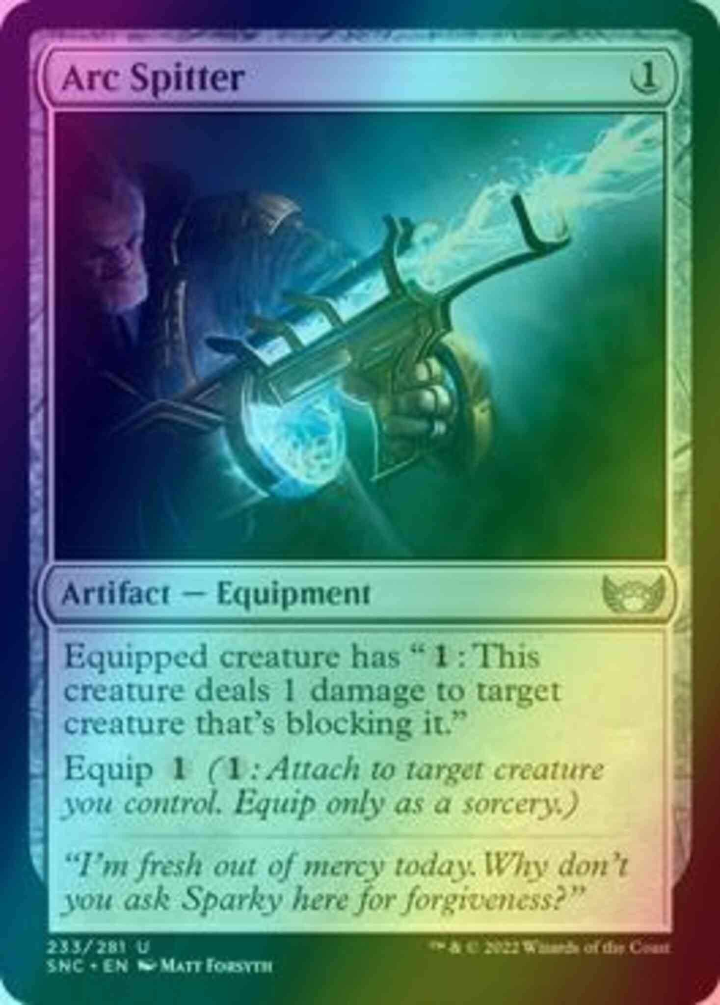 Arc Spitter [233] [Streets of New Capenna] [Foil]