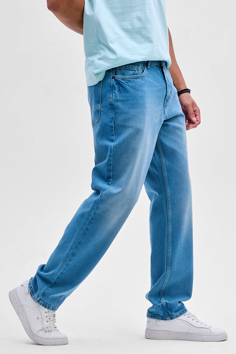 Denim Blue Relaxed Fit Jeans