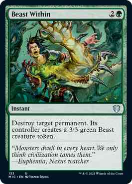 Beast Within [133] [Innistrad: Midnight Hunt: Commander] [Non-Foil]