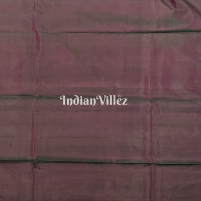 Black Grape & Maroon Dual Tone Katan Silk Banarasi Saree