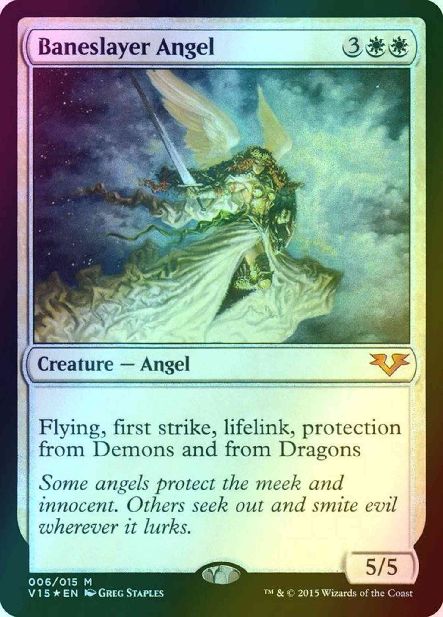Baneslayer Angel [6] [From the Vault: Angels] [Foil]
