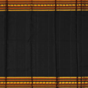 Light Green Handloom Kanchipuram Korvai Silk Saree With Floral Buttas