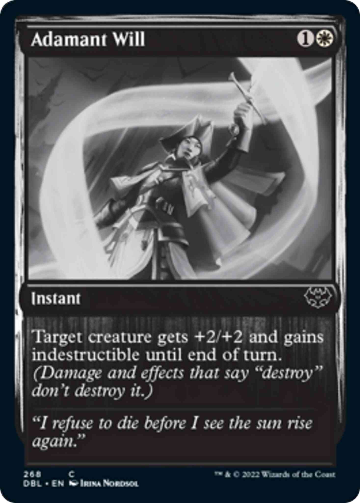 Adamant Will [268] [Innistrad: Double Feature] [Non-Foil]