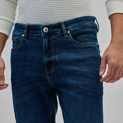 Blue Regular Fit Jeans