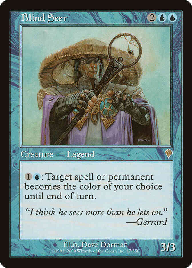 Blind Seer [47] [Invasion] [Non-Foil]