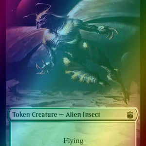 Alien Insect Token (19) // Dalek Token (12) [Universes Beyond: Doctor Who: Tokens] [Foil]