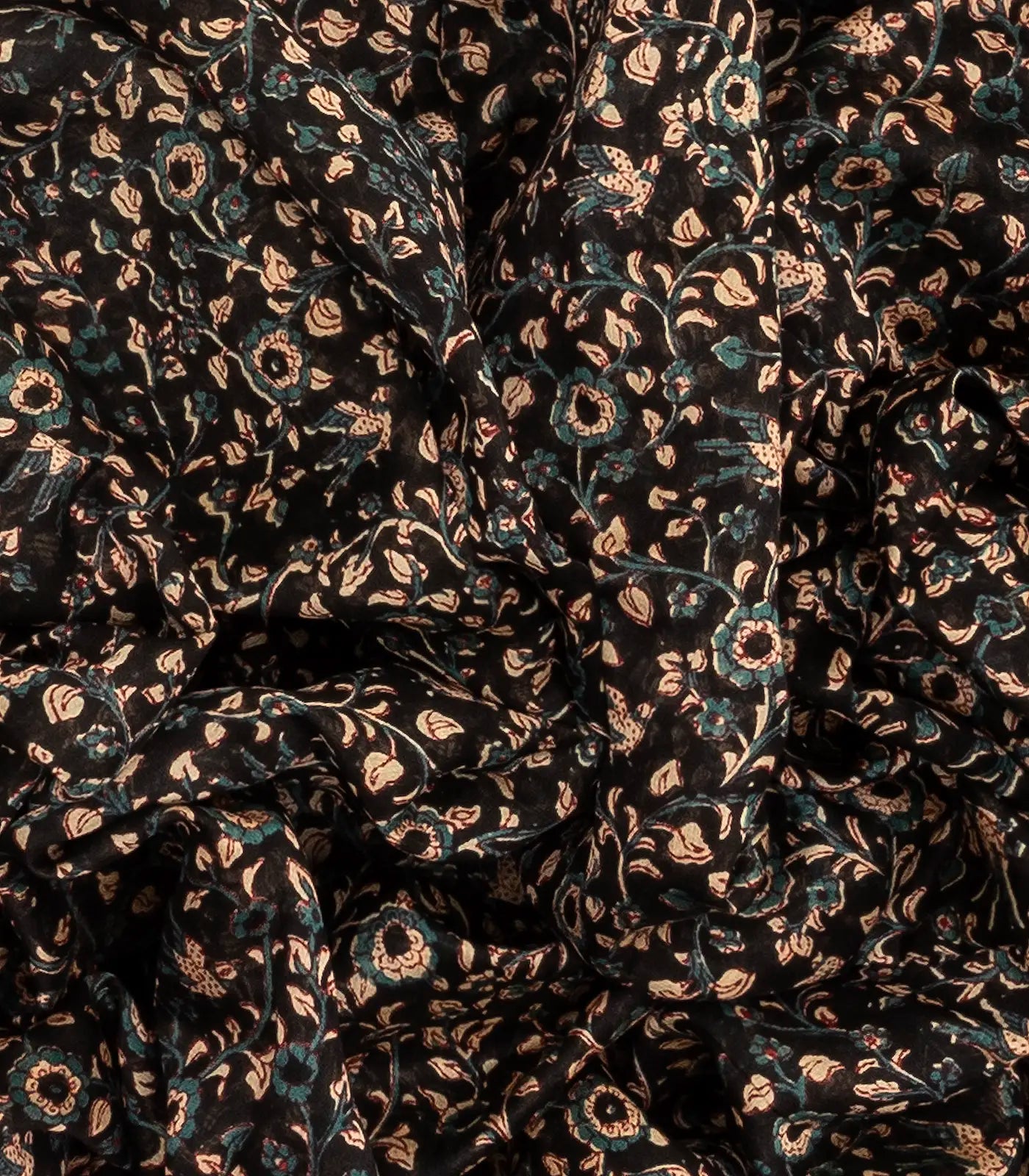 Black Woven Chanderi Cotton Saree With Red Border