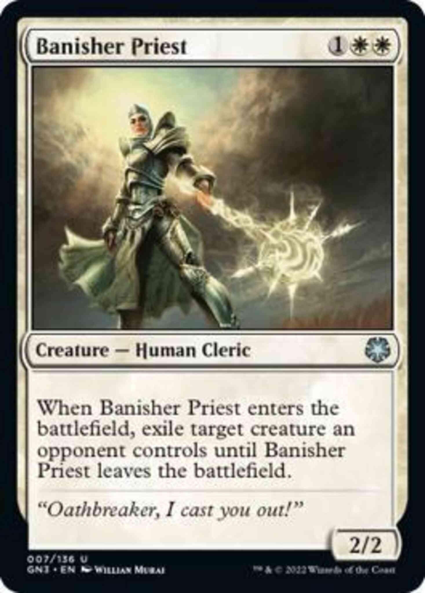 Banisher Priest [7] [Game Night: Free-for-All] [Non-Foil]