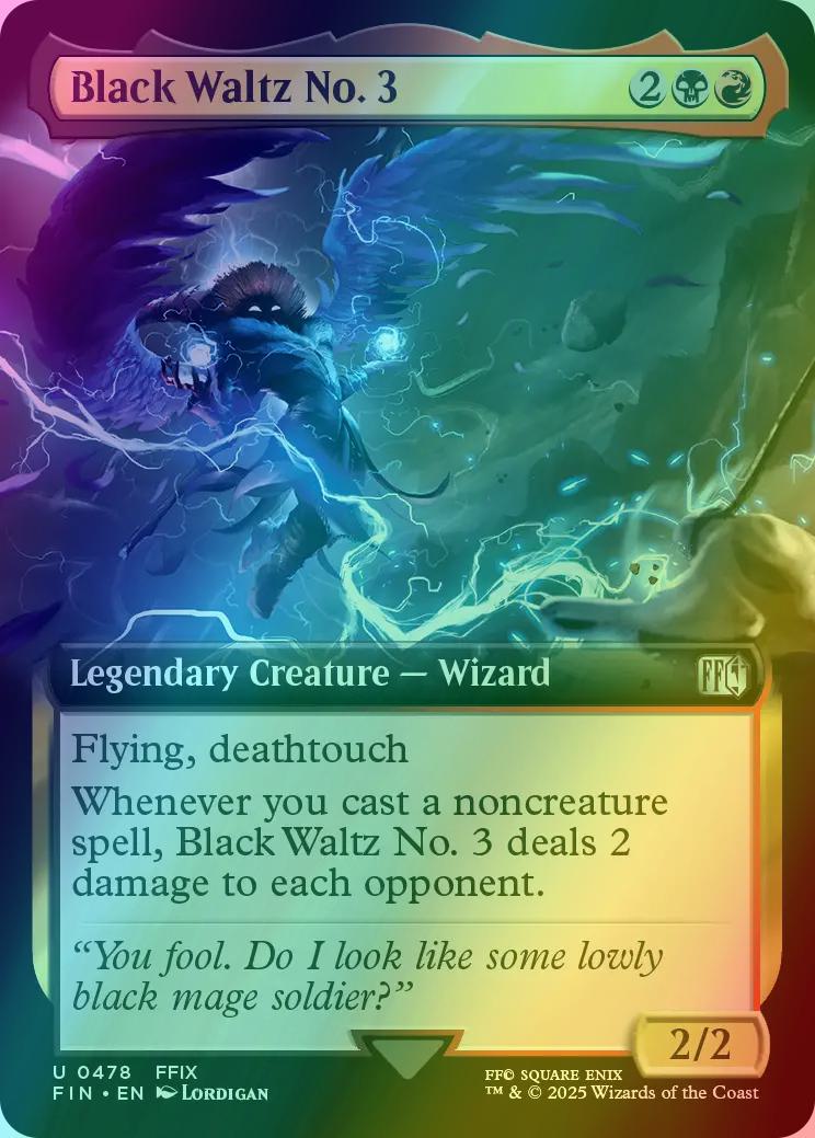 Black Waltz No. 3 [478] [Extended Art] [FINAL FANTASY] [Foil]