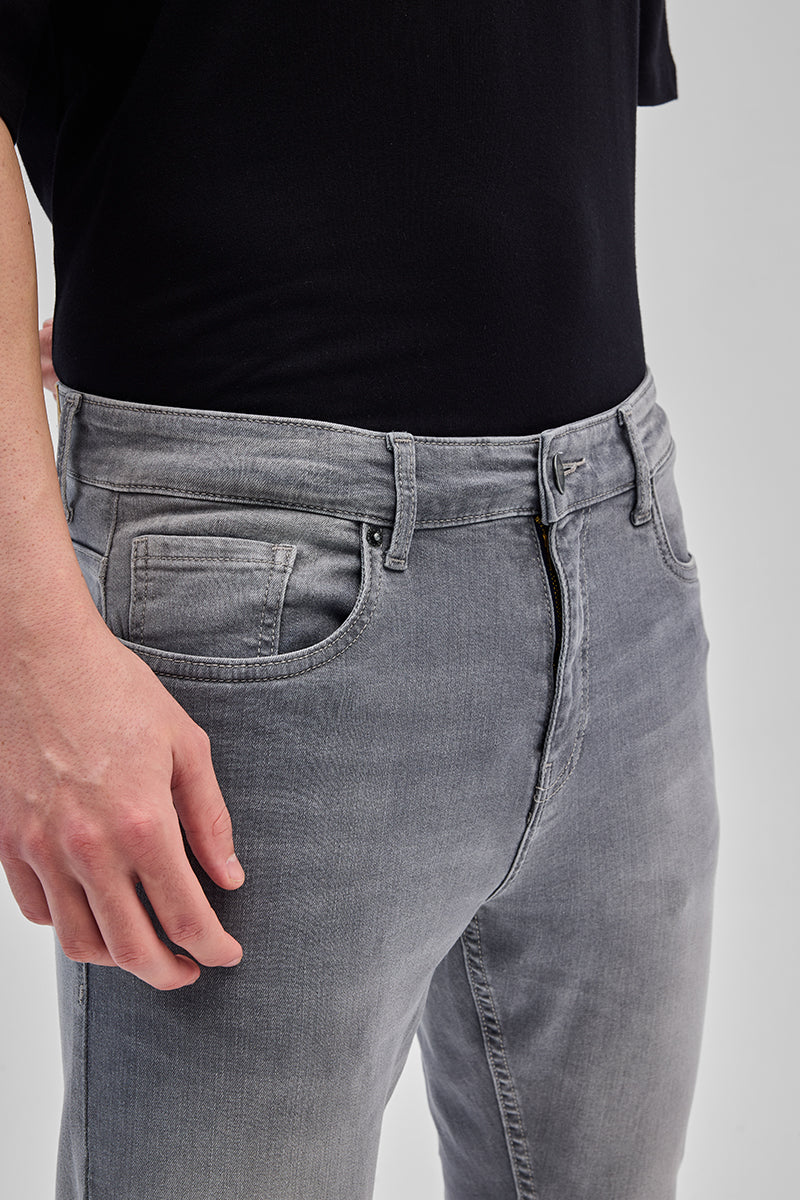 Light Grey Skinny Fit Jeans