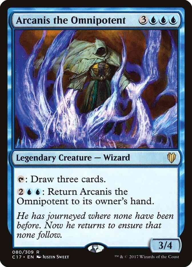 Arcanis the Omnipotent [80] [Commander 2017] [Non-Foil]
