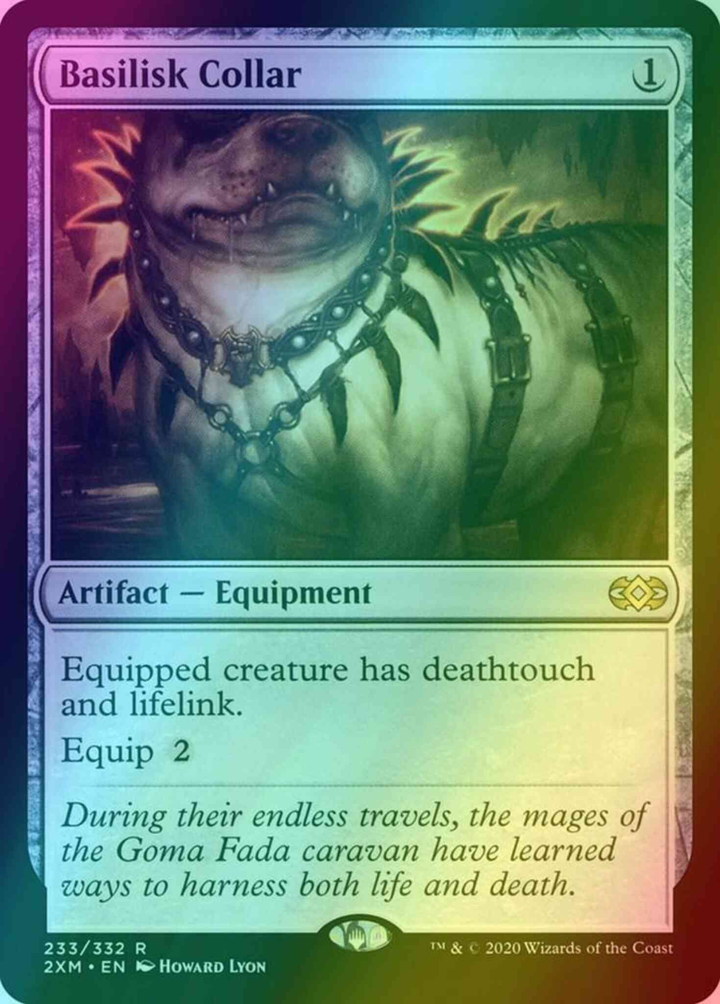 Basilisk Collar [233] [Double Masters] [Foil]
