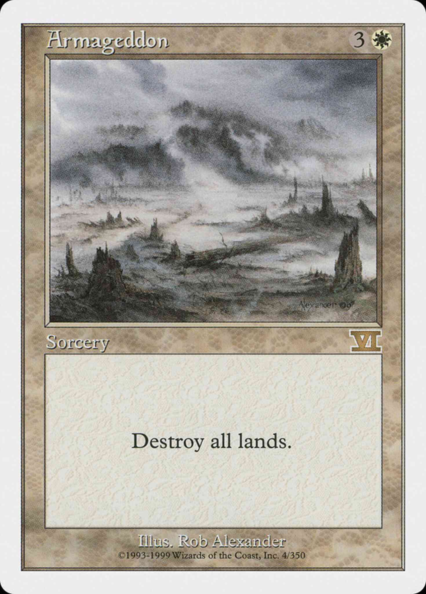 Armageddon [4] [Classic Sixth Edition] [Non-Foil]