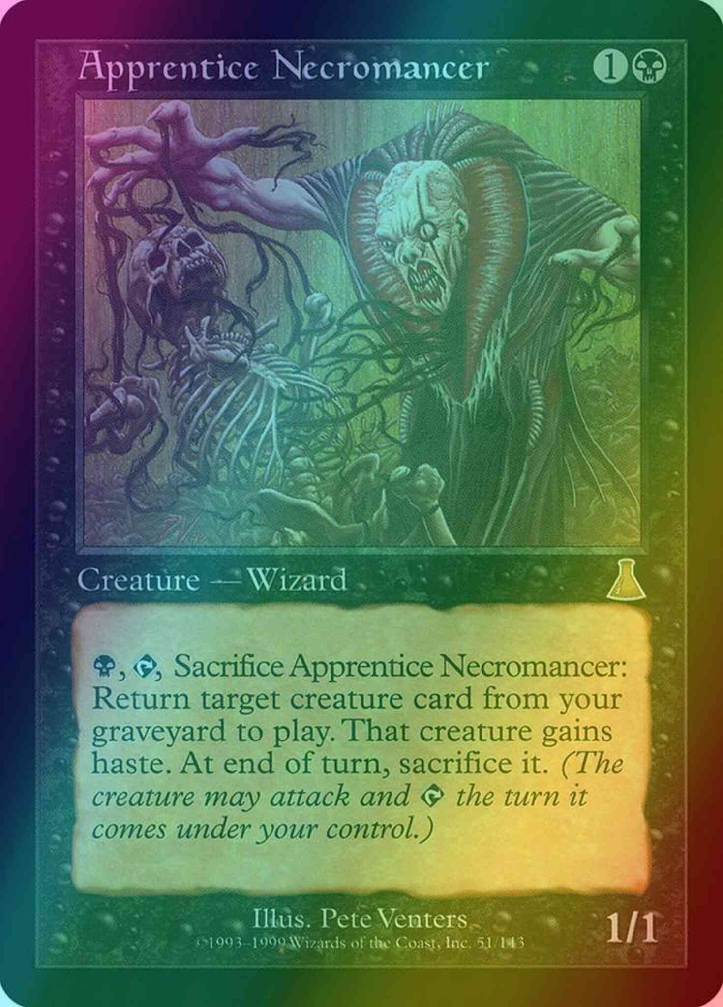Apprentice Necromancer [51] [Urza's Destiny] [Foil]