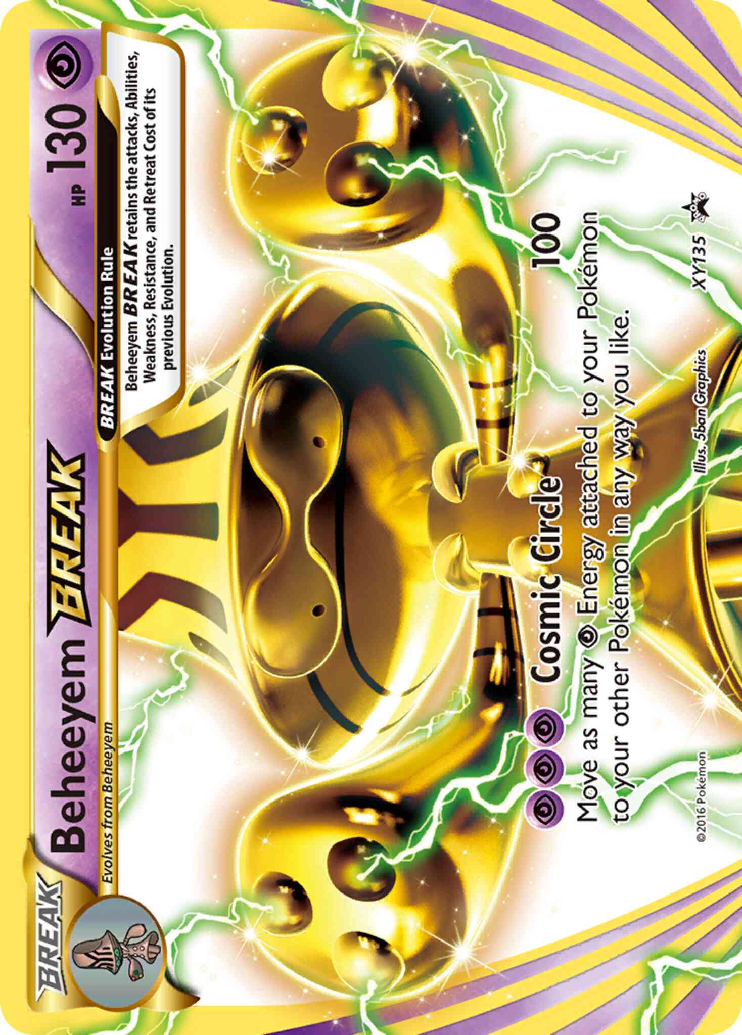 Beheeyem BREAK - XY135 - Promo [xyp-XY135] [BREAK]