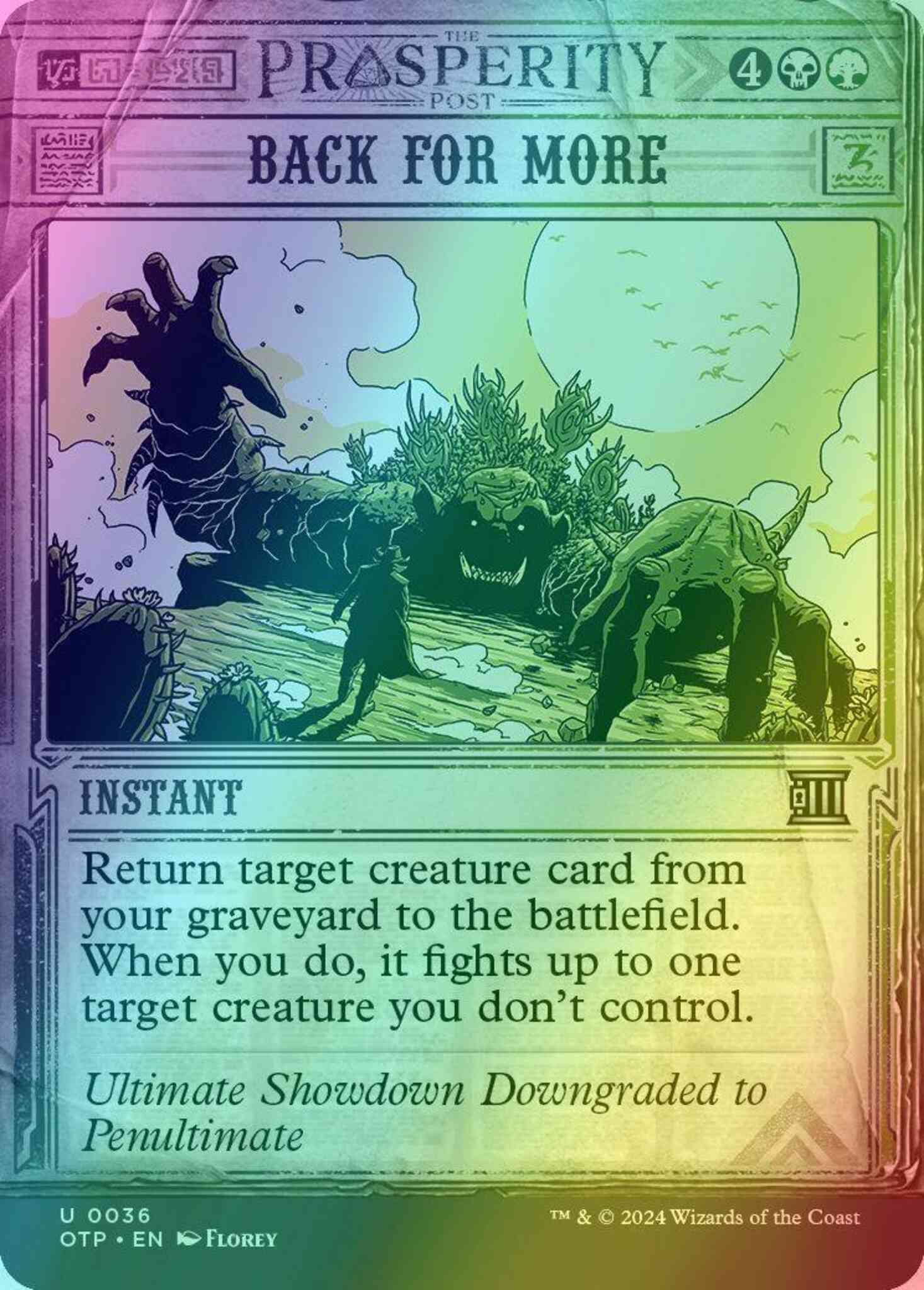 Back for More [36] [Breaking News Showcase] [Breaking News] [Foil]