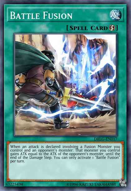 Battle Fusion - DRLG-EN017 - Super Rare - 1st Edition