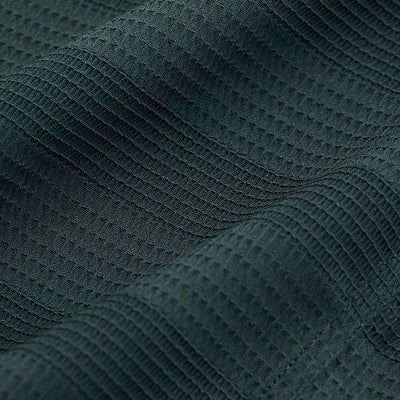 Green Textured Slim Fit Shirt