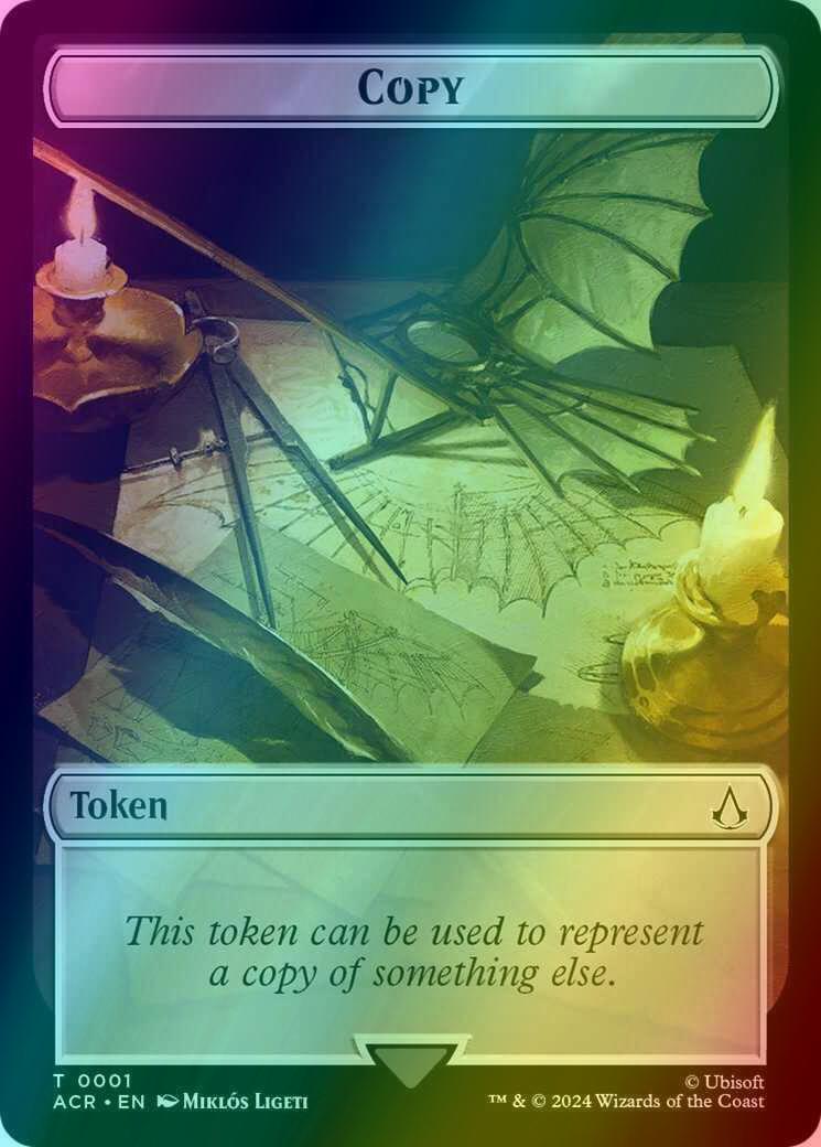 Assassin Token (04) // Copy Token (01) [Assassin's Creed: Tokens] [Foil]