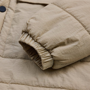 Beige Double Pocket Jacket